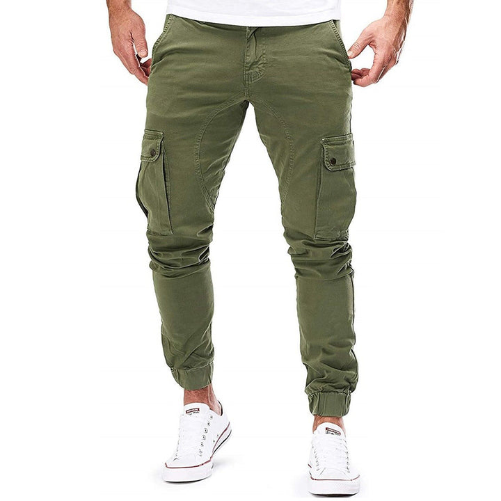 Asher | Herren Casual Cargo-Hose mit Taschen