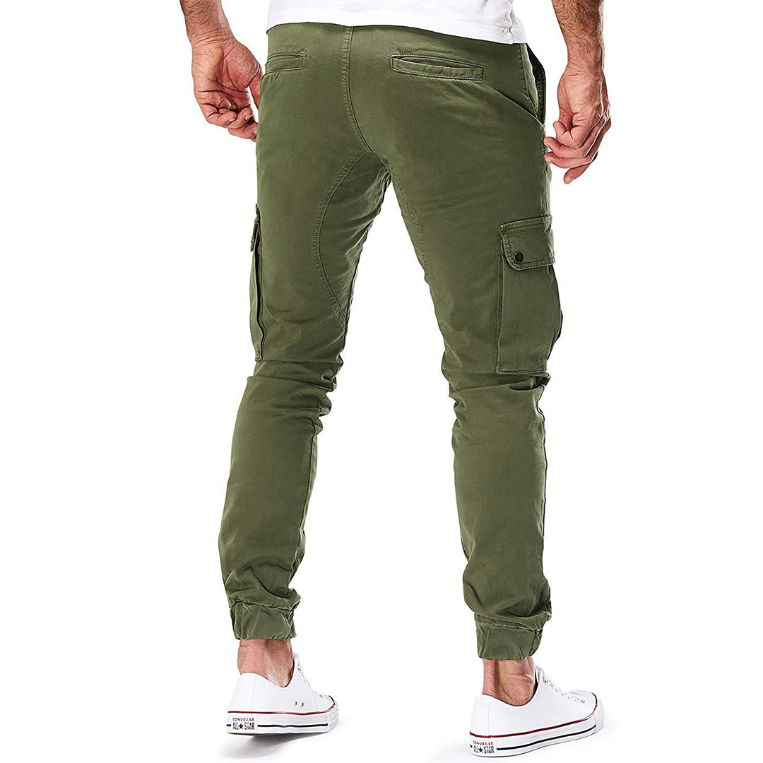 Asher | Herren Casual Cargo-Hose mit Taschen