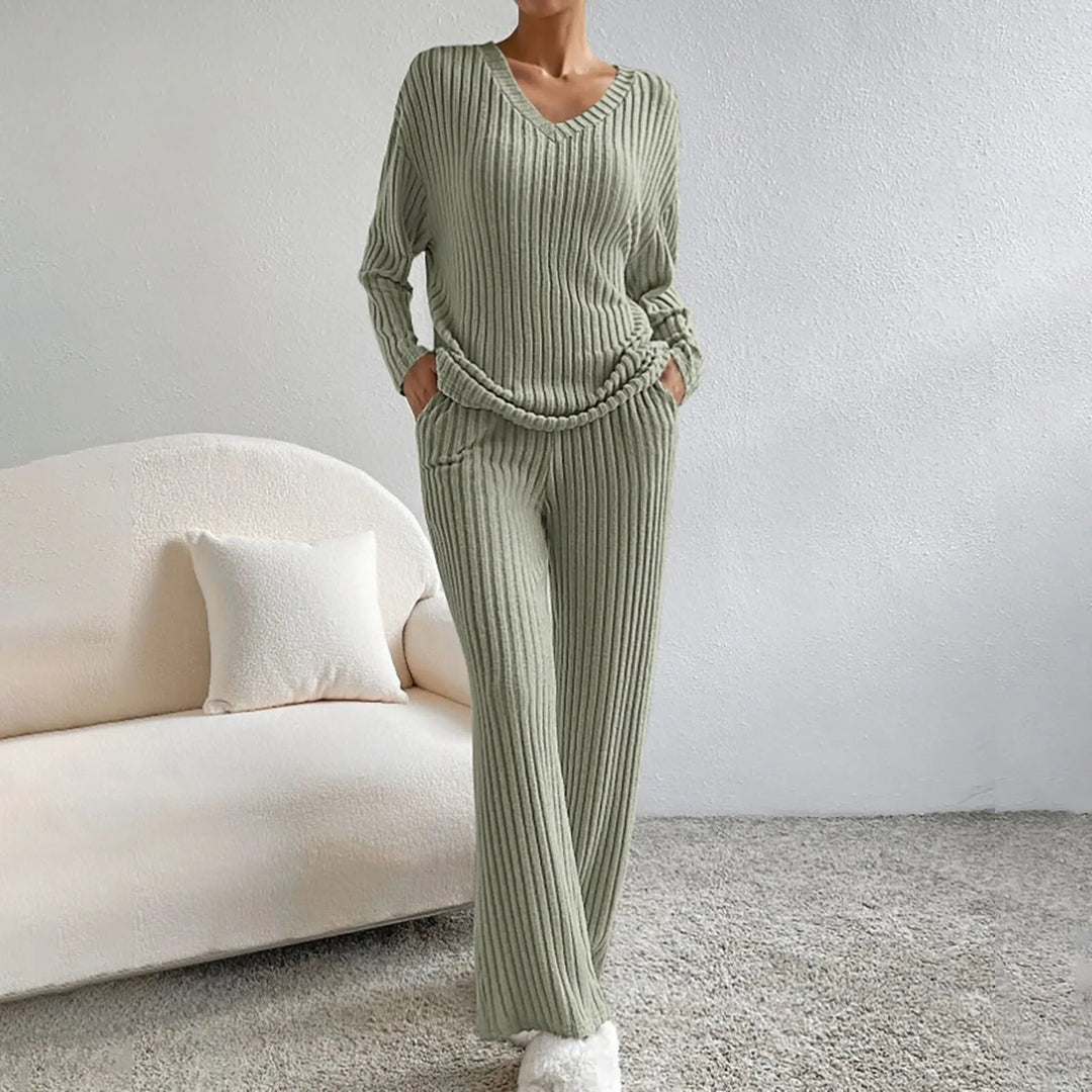 Anja™ Luxe 2-Delige Gebreide Set