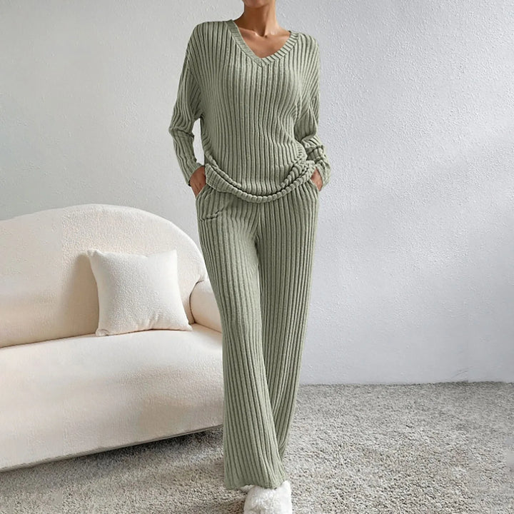 Anja™ Luxe 2-Delige Gebreide Set