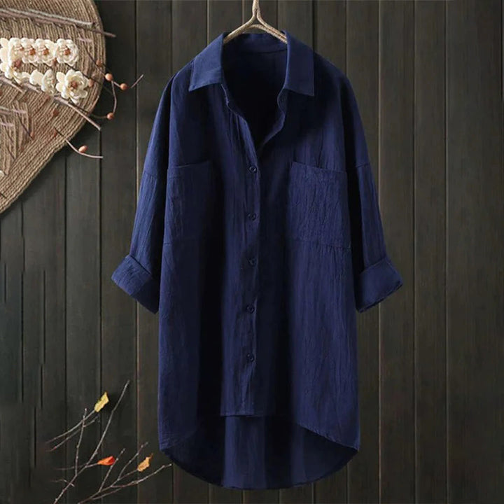 Zoe™ Dames Losvallende Blouse
