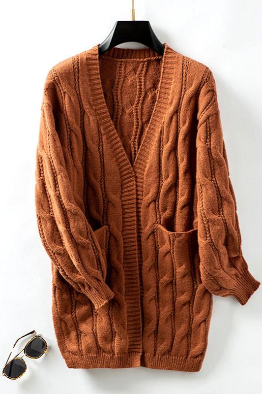 Kabelgebreide™ Cardigan | Acryl | Warm en Elegant