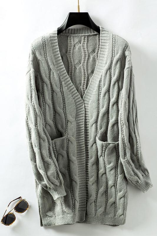 Kabelgebreide™ Cardigan | Acryl | Warm en Elegant