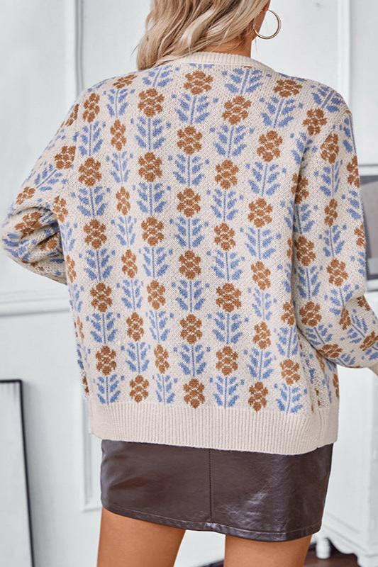 Jacquard™ Gebreide Trui | Acryl | Modern en Comfortabel