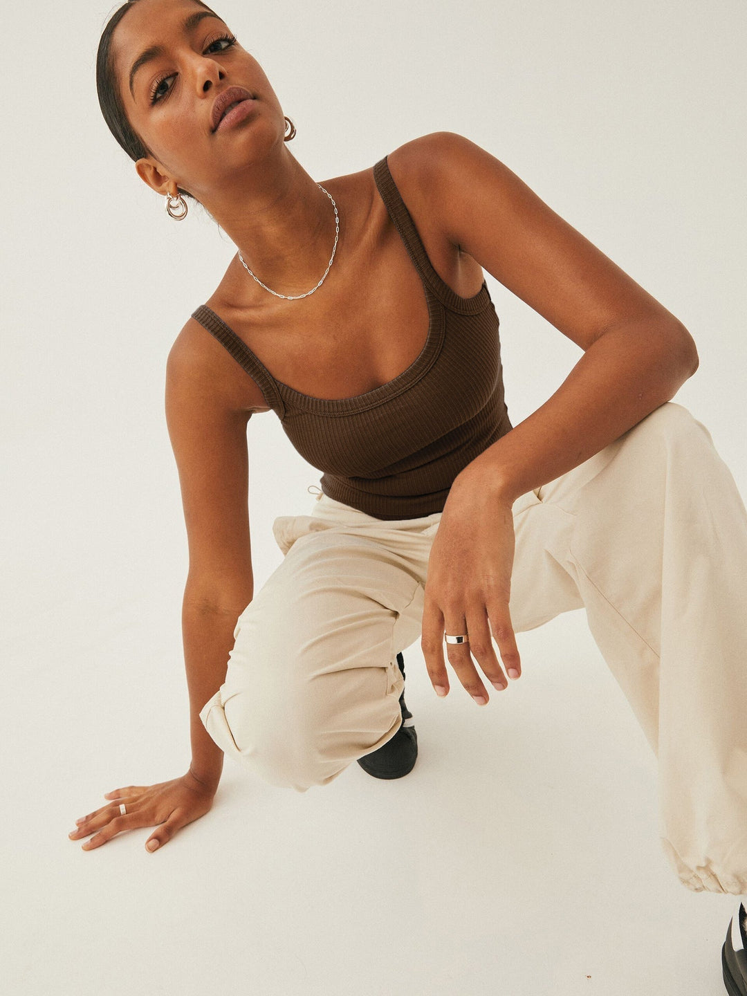 Philine | Ärmellose Crop-Camisole für Frauen