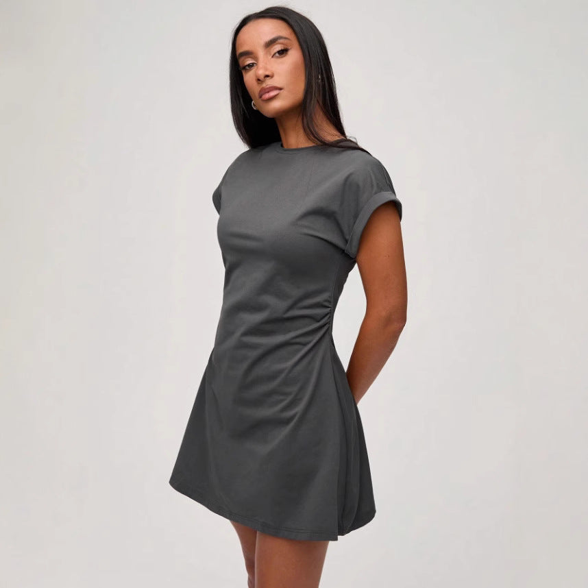 Minimalistisches T-Shirt-Kleid für Damen – Lässig, modern & vielseitig kombinierbar