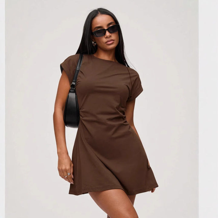 Minimalistisches T-Shirt-Kleid für Damen – Lässig, modern & vielseitig kombinierbar