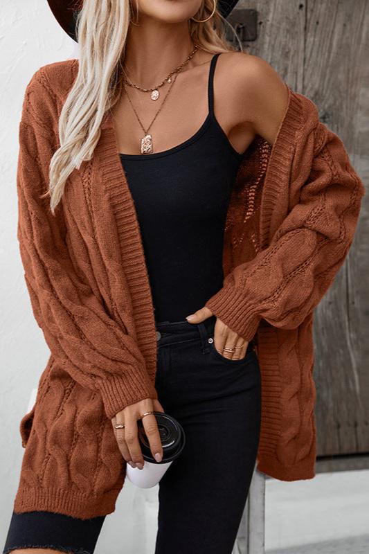 Kabelgebreide™ Cardigan | Acryl | Warm en Elegant