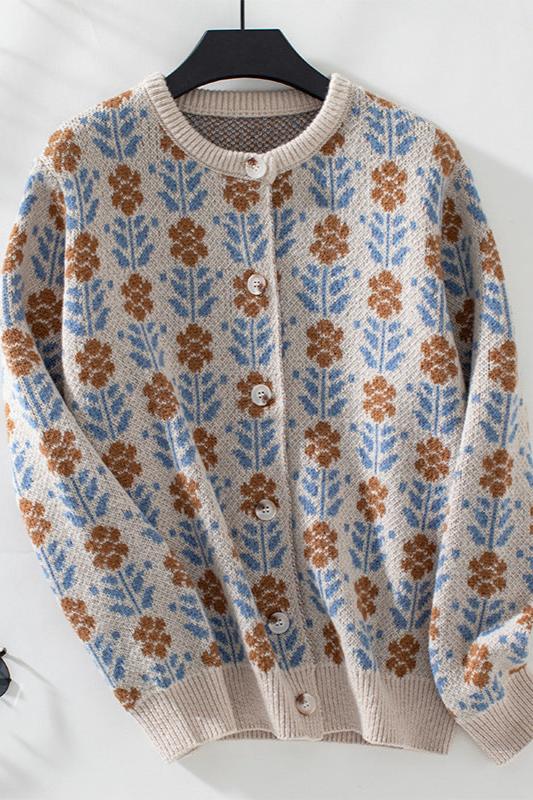 Jacquard™ Gebreide Trui | Acryl | Modern en Comfortabel