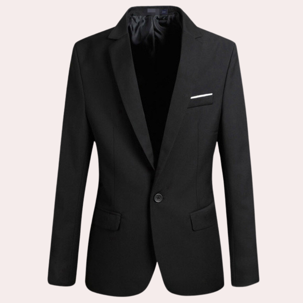 Zachary | Heren Tijdloze Elegante Modern Fit Blazer