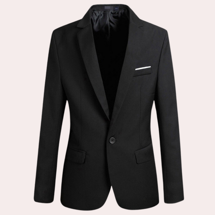Zachary | Heren Tijdloze Elegante Modern Fit Blazer