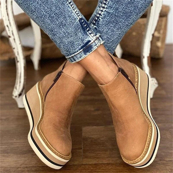 Esme | Damen Orthopädische Plateau Stiefeletten