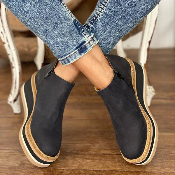 Esme | Damen Orthopädische Plateau Stiefeletten