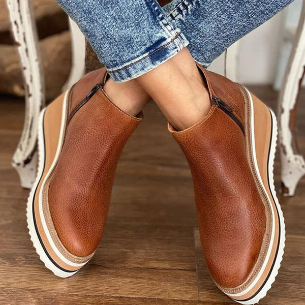 Esme | Damen Orthopädische Plateau Stiefeletten