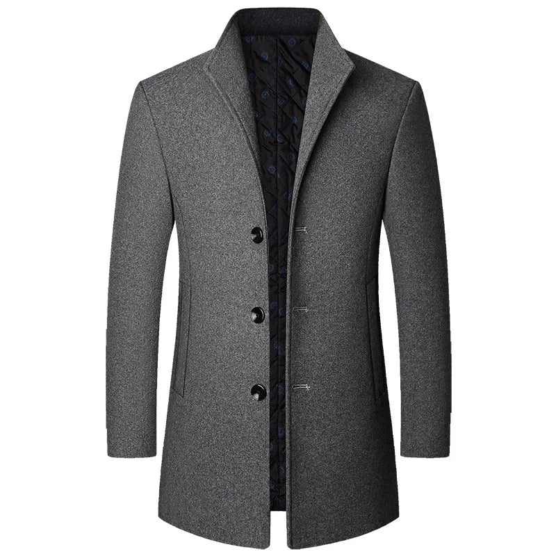 Jasper | Heren Business Casual Mantel van Wolmix