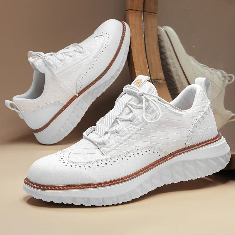 Adam | Heren Veters Platform Wandelsneakers