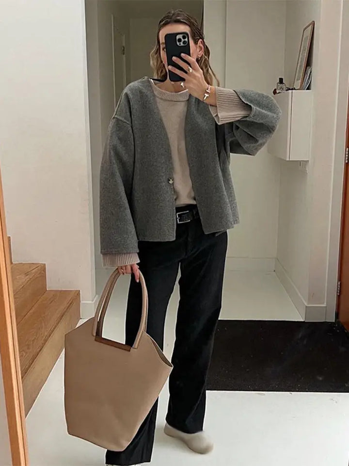 Oversized Blazer | Minimalistisch Design | Comfort & Stijl