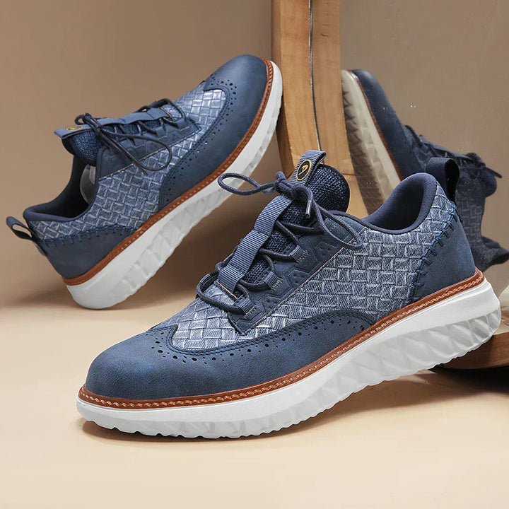 Adam | Heren Veters Platform Wandelsneakers