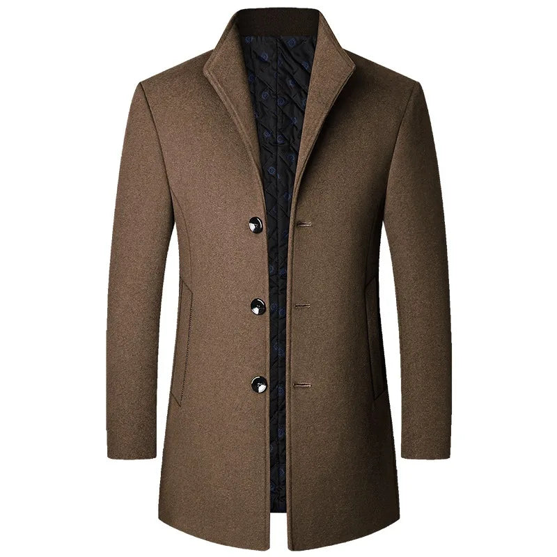 Jasper | Heren Business Casual Mantel van Wolmix