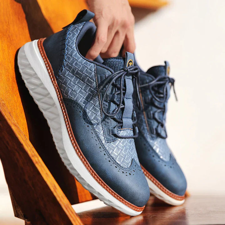 Adam | Heren Veters Platform Wandelsneakers