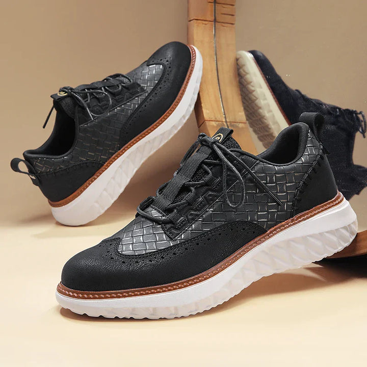 Adam | Heren Veters Platform Wandelsneakers