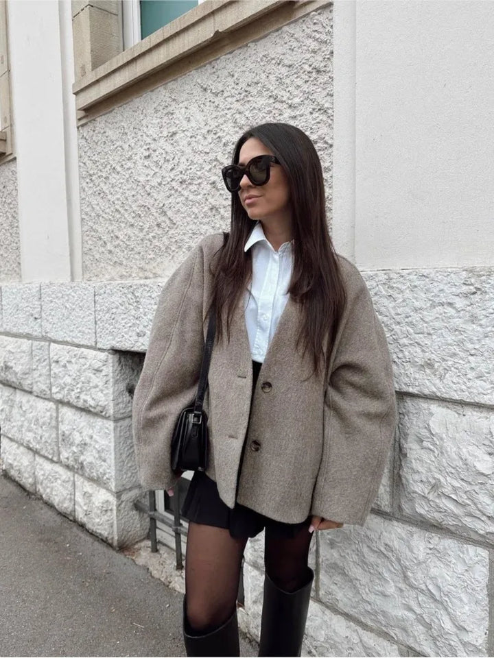 Oversized Blazer | Minimalistisch Design | Comfort & Stijl
