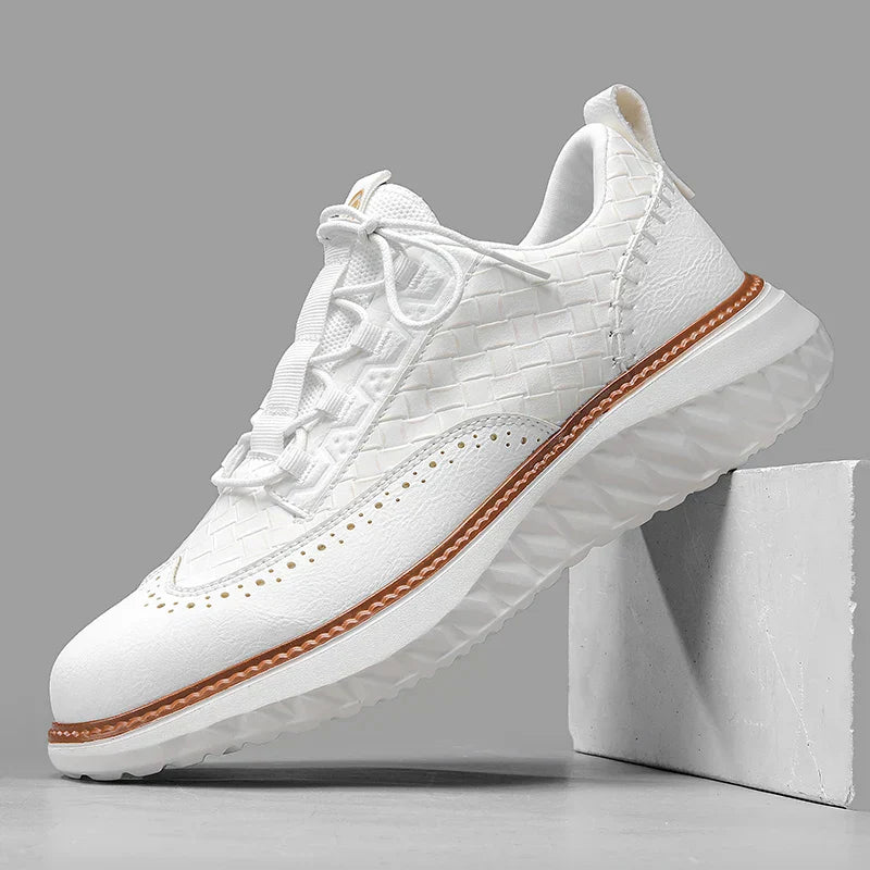 Adam | Heren Veters Platform Wandelsneakers