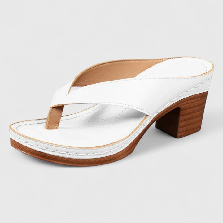 Faye | Damen Chunky Absatz Zehentrenner