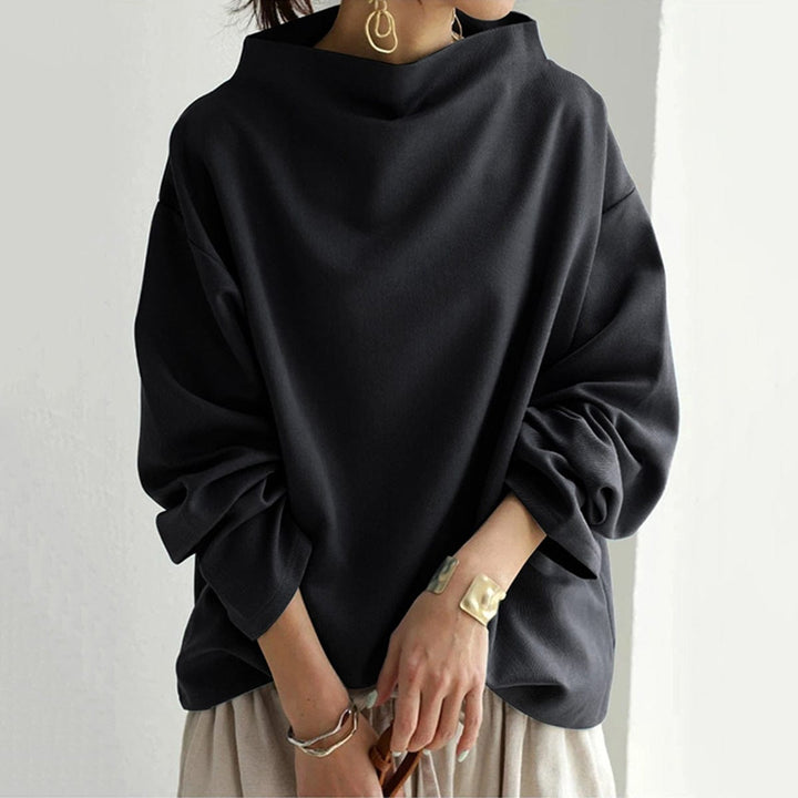Olivia | Dames Oversized Trui met Hoge Hals