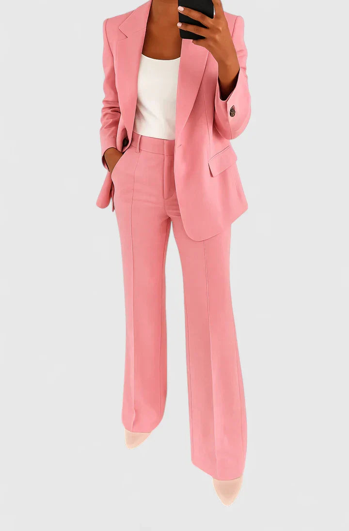 Felicity | Damen Taillierter Blazer-Hosenanzug