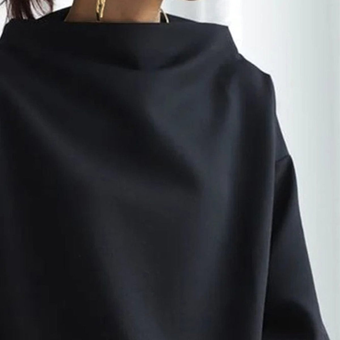 Olivia | Dames Oversized Trui met Hoge Hals