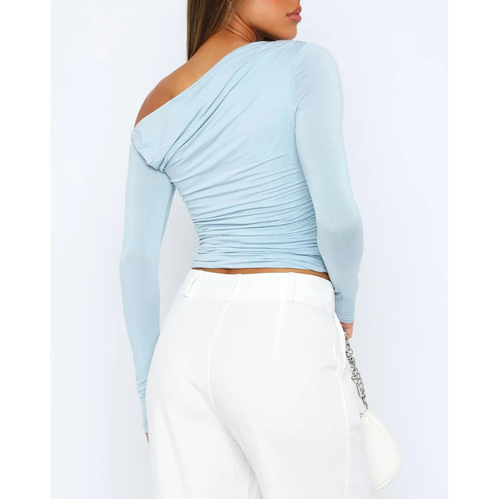 Käthe | Stijlvol Twisted Langsleeve Top voor Vrouwen