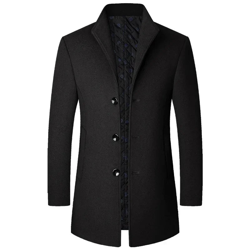 Jasper | Heren Business Casual Mantel van Wolmix