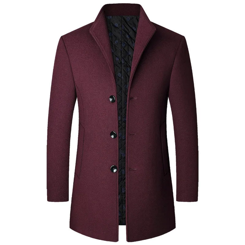 Jasper | Heren Business Casual Mantel van Wolmix