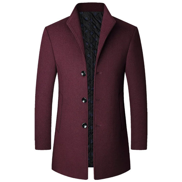 Jasper | Heren Business Casual Mantel van Wolmix