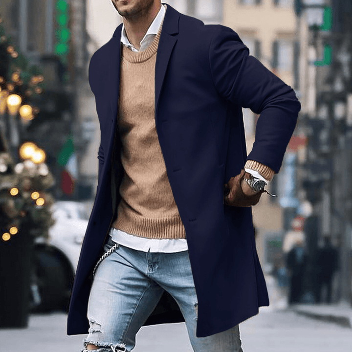 Nolan | Herren Jacke mit einreihigen Knöpfen und schlankem Look