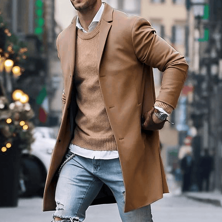 Nolan | Herren Jacke mit einreihigen Knöpfen und schlankem Look