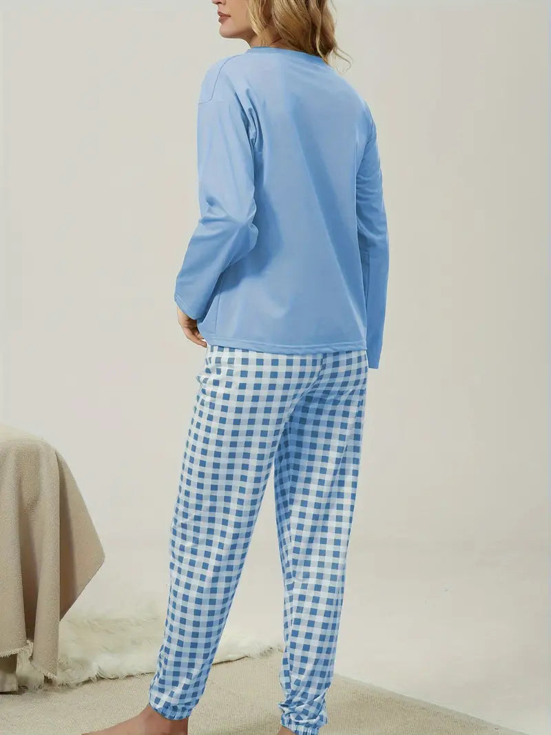 Yuna™Zachte en stijlvolle pyjamaset