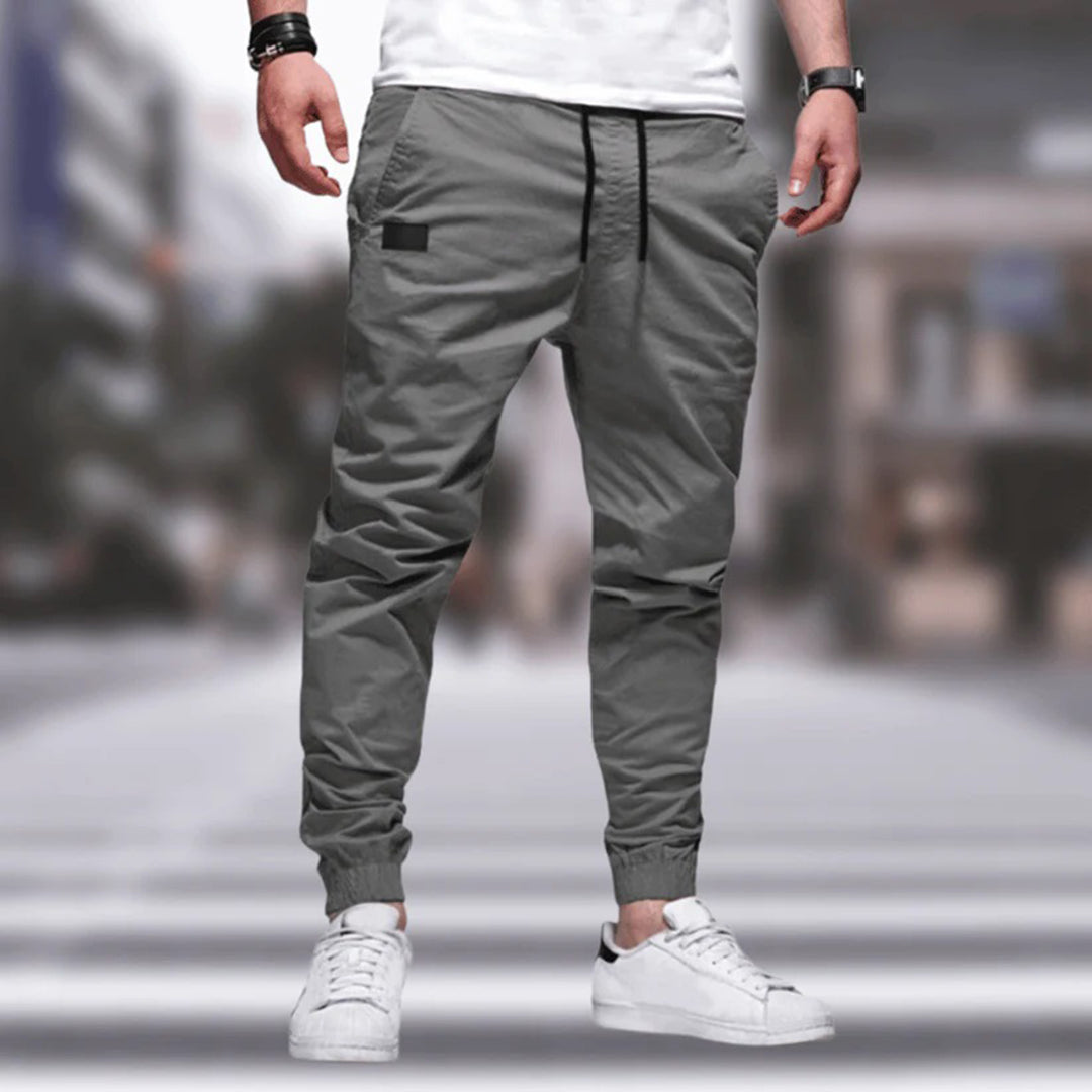 Spencer | Heren Casual Jogger Broek Met Trekkoord