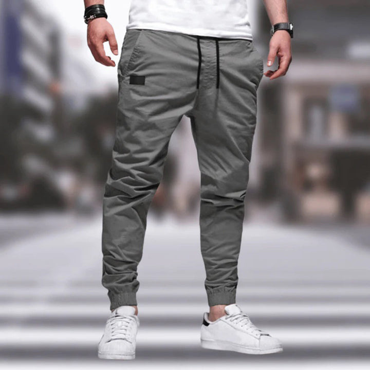 Spencer | Heren Casual Jogger Broek Met Trekkoord