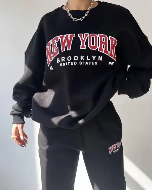 Großer™ Pullover | Baumwollmischung | New York Stil