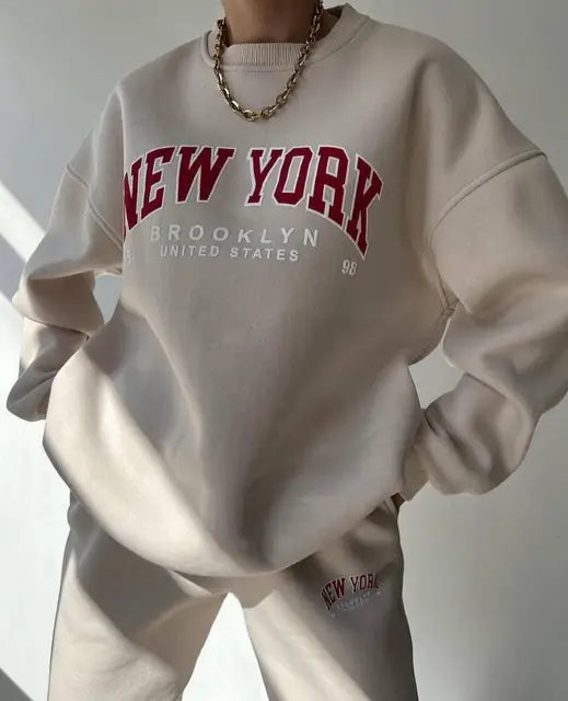 Großer™ Pullover | Baumwollmischung | New York Stil