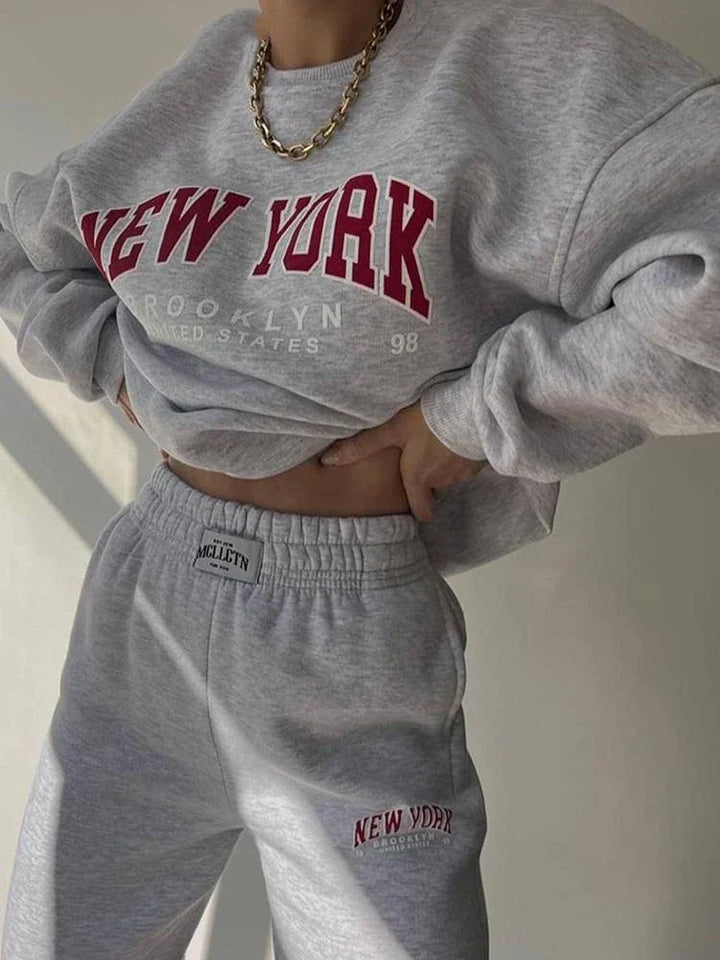 Großer™ Pullover | Baumwollmischung | New York Stil