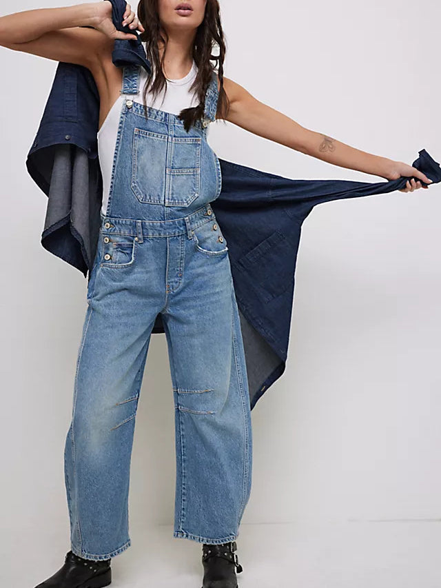 Denise™ Denim Dames Tuinbroek