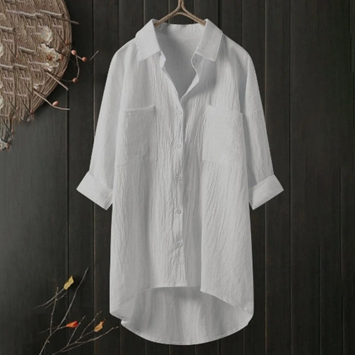 Zoe™ Dames Losvallende Blouse