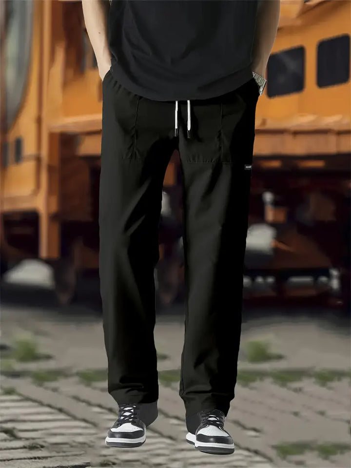 Nicholas | Heren Casual Broek met Trekkoord en Ontspannen Pasvorm