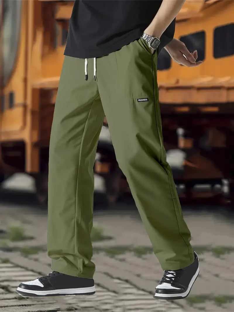 Nicholas | Heren Casual Broek met Trekkoord en Ontspannen Pasvorm