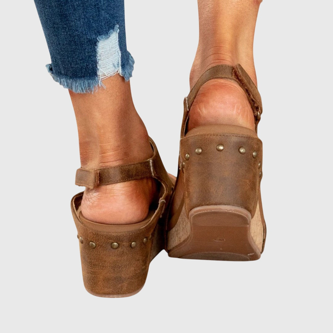 Bella | Damen Orthopädische Plateausandalen