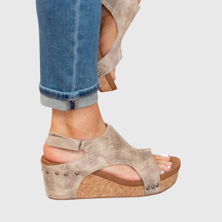 Bella | Damen Orthopädische Plateausandalen