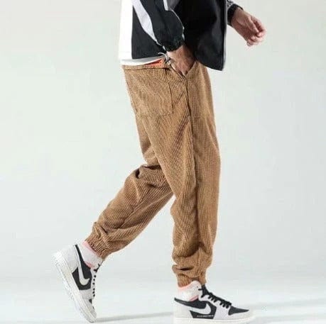Emerson | Heren Relaxte Pasvorm Corduroy Jogger Broek